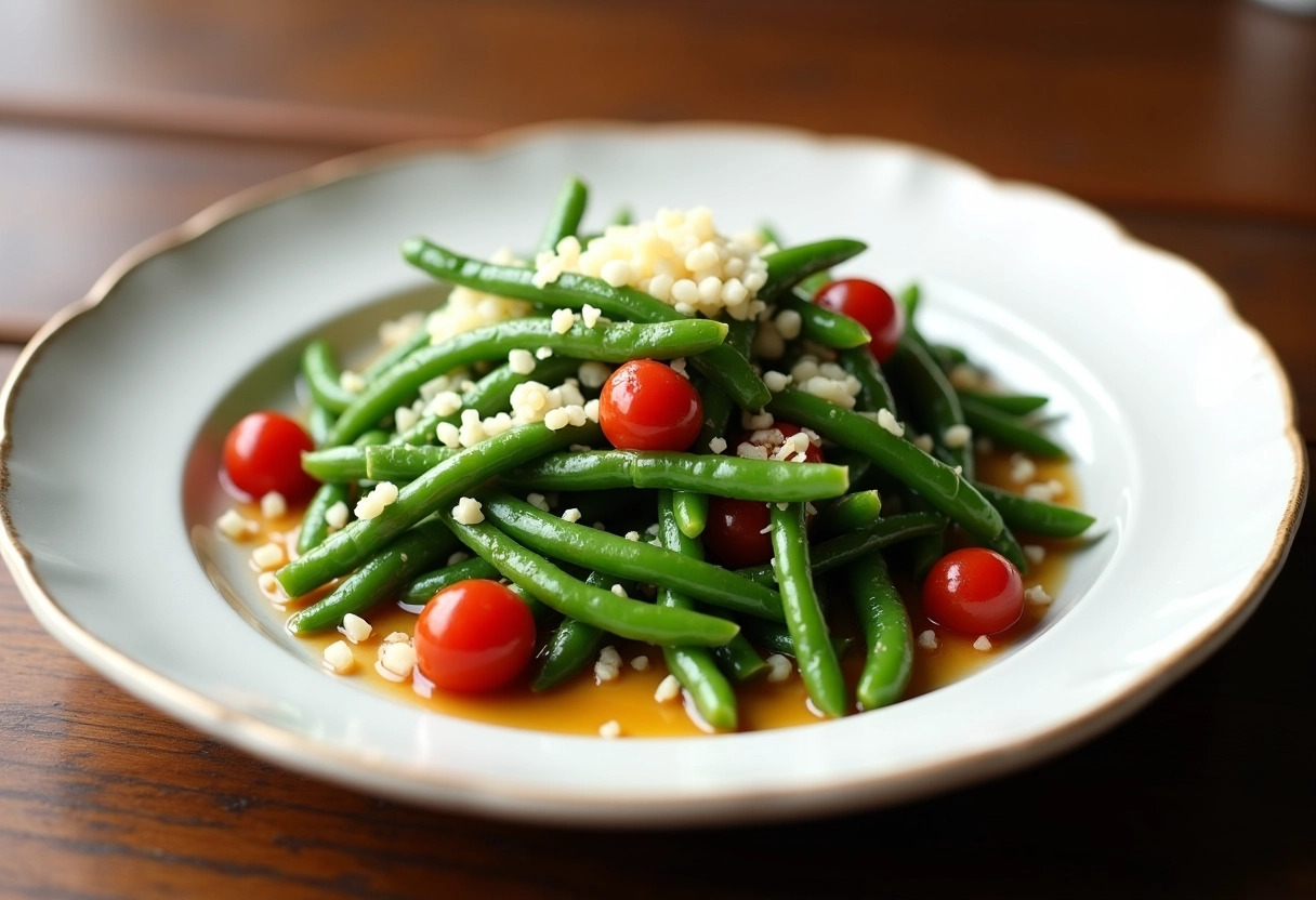 haricots verts et cuisine