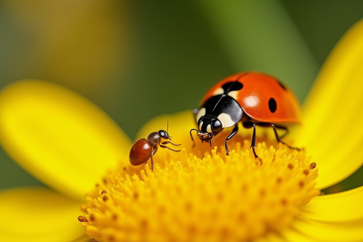 coccinelle jardin